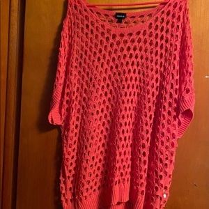 Cute coral sweater
